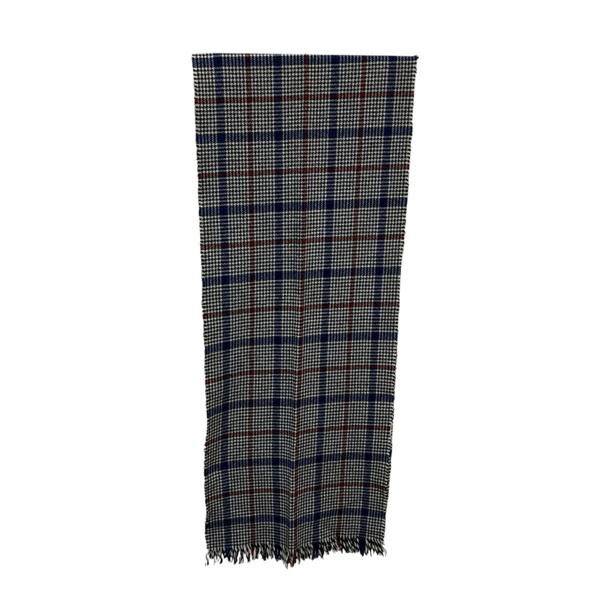 JUNYA WATANABE CDG チェックカシミヤ混マフラー ユニセックスWG-K401 古着・中古-1枚目のアイテム画像