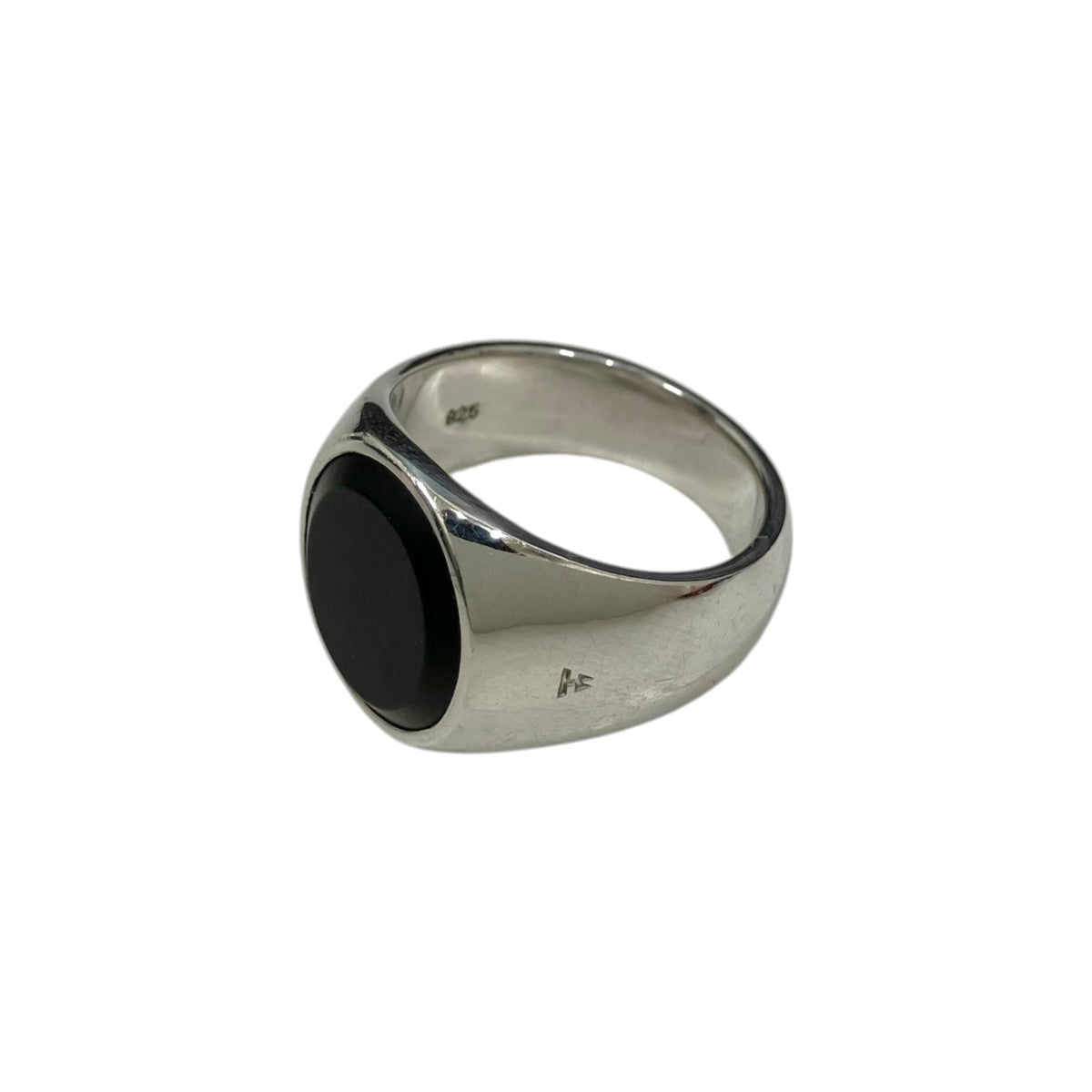 TOM WOOD OVAL BLACK ONYX RING 古着・中古-1枚目のアイテム画像