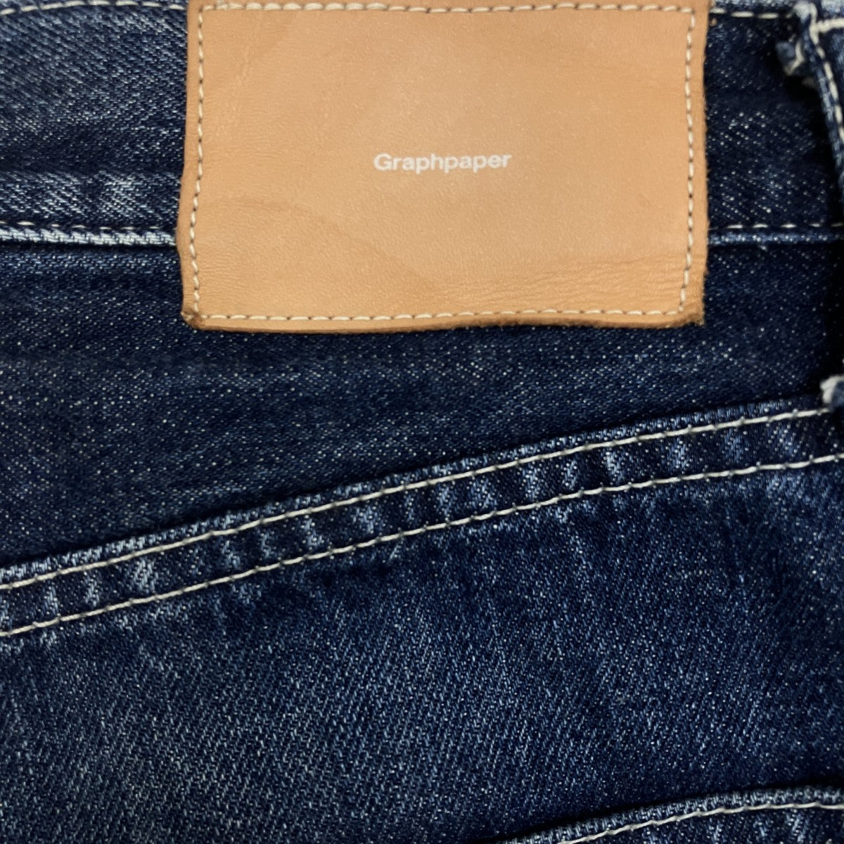 Graphpaper 24SSSelvage Denim Five Pocket Tapered PantsデニムパンツGU241-40183DB 古着・中古-5枚目のアイテム画像