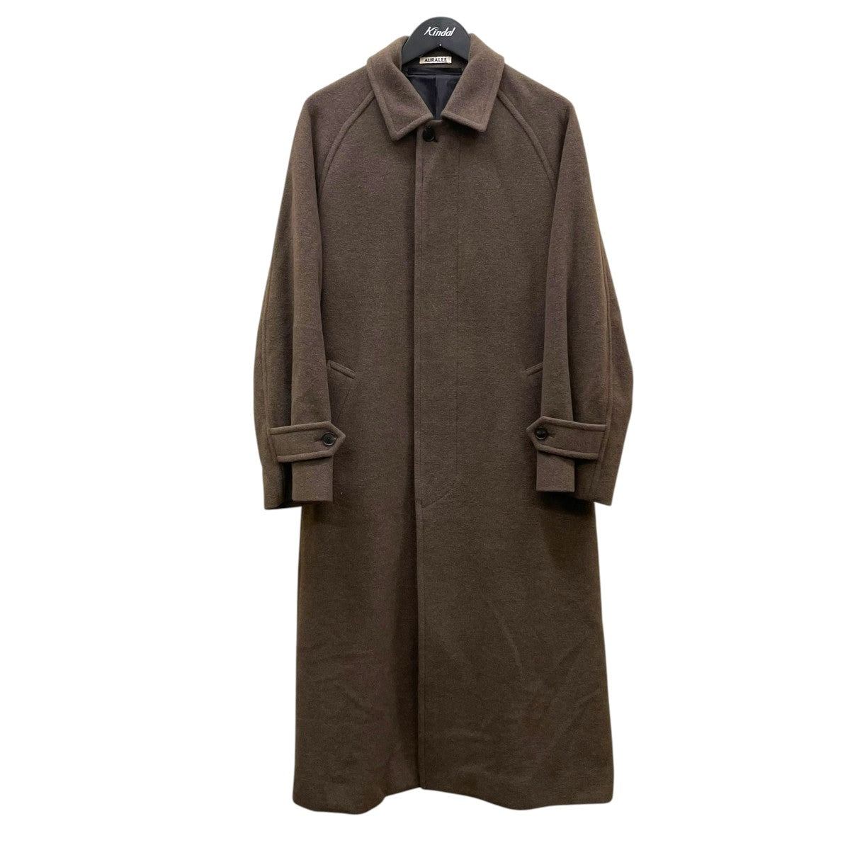 25AWSUPER FINE WOOL MOSSER SOUTIEN COLLAR COATコートA25AC04WM