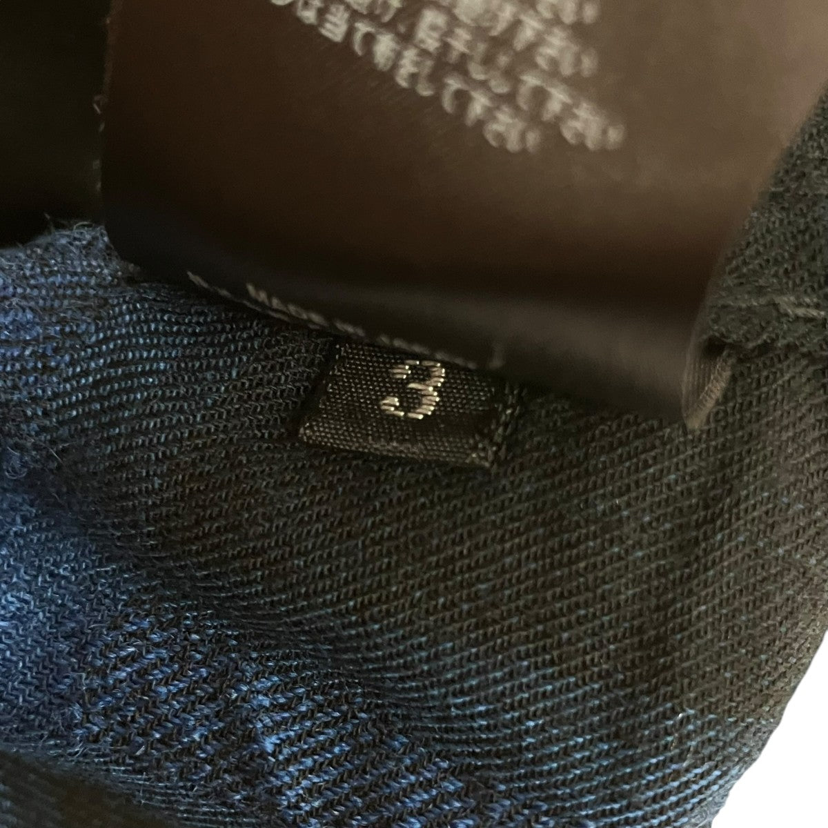 MINEDENIM オンブレチェック長袖シャツ2503-5001-37-032 古着・中古-5枚目のアイテム画像