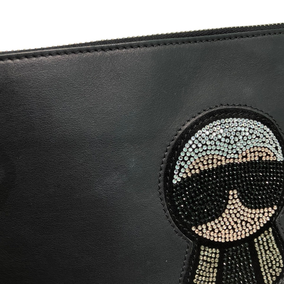 FENDI カール ラガー フェルドクラッチバッグZN0078-3IT 古着・中古-4枚目のアイテム画像