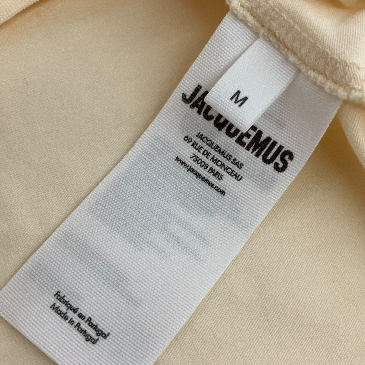 JACQUEMUS LE TSHIRT GROS GRAIN半袖Tシャツ24TJS133-2031-130 古着・中古-5枚目のアイテム画像