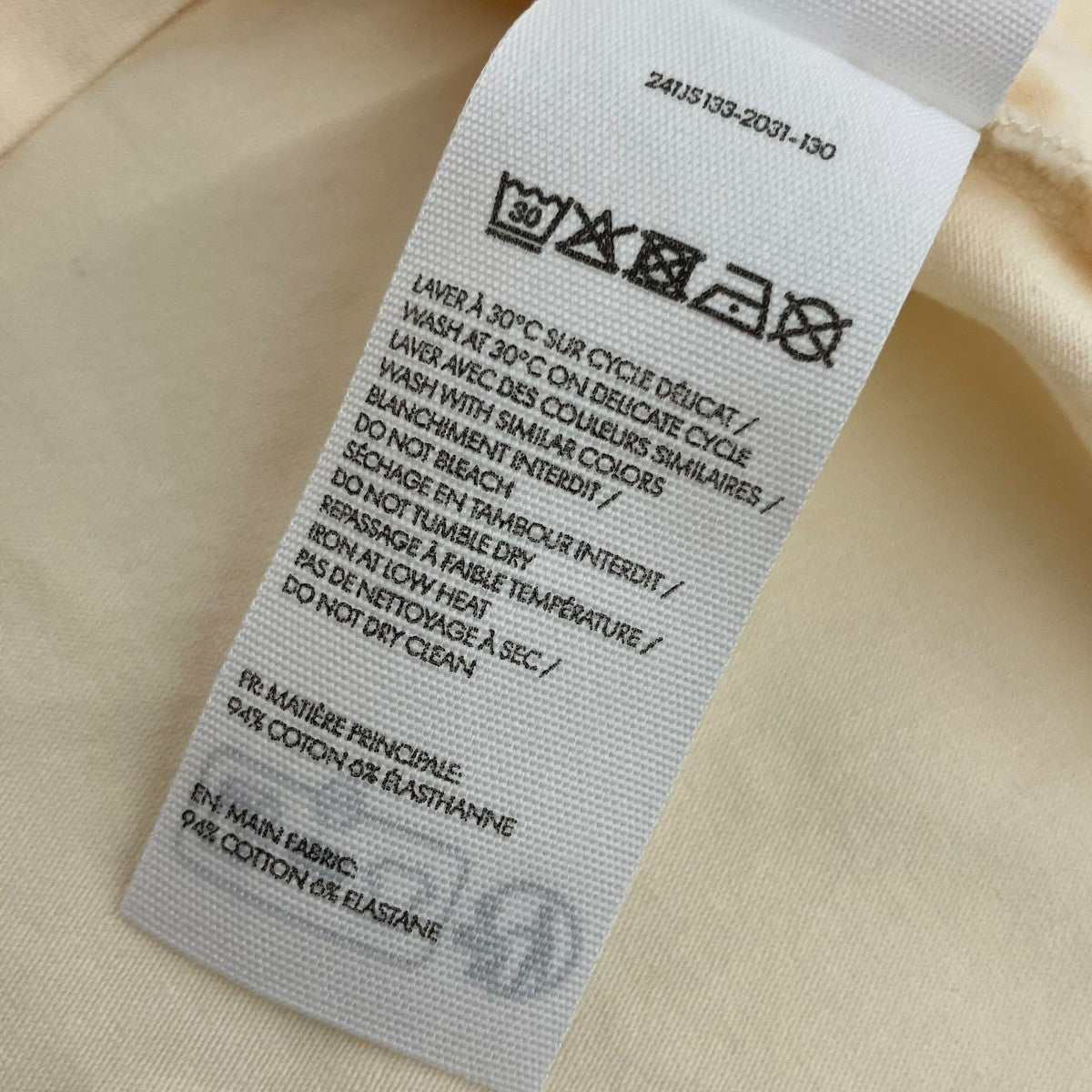 JACQUEMUS LE TSHIRT GROS GRAIN半袖Tシャツ24TJS133-2031-130 古着・中古-6枚目のアイテム画像
