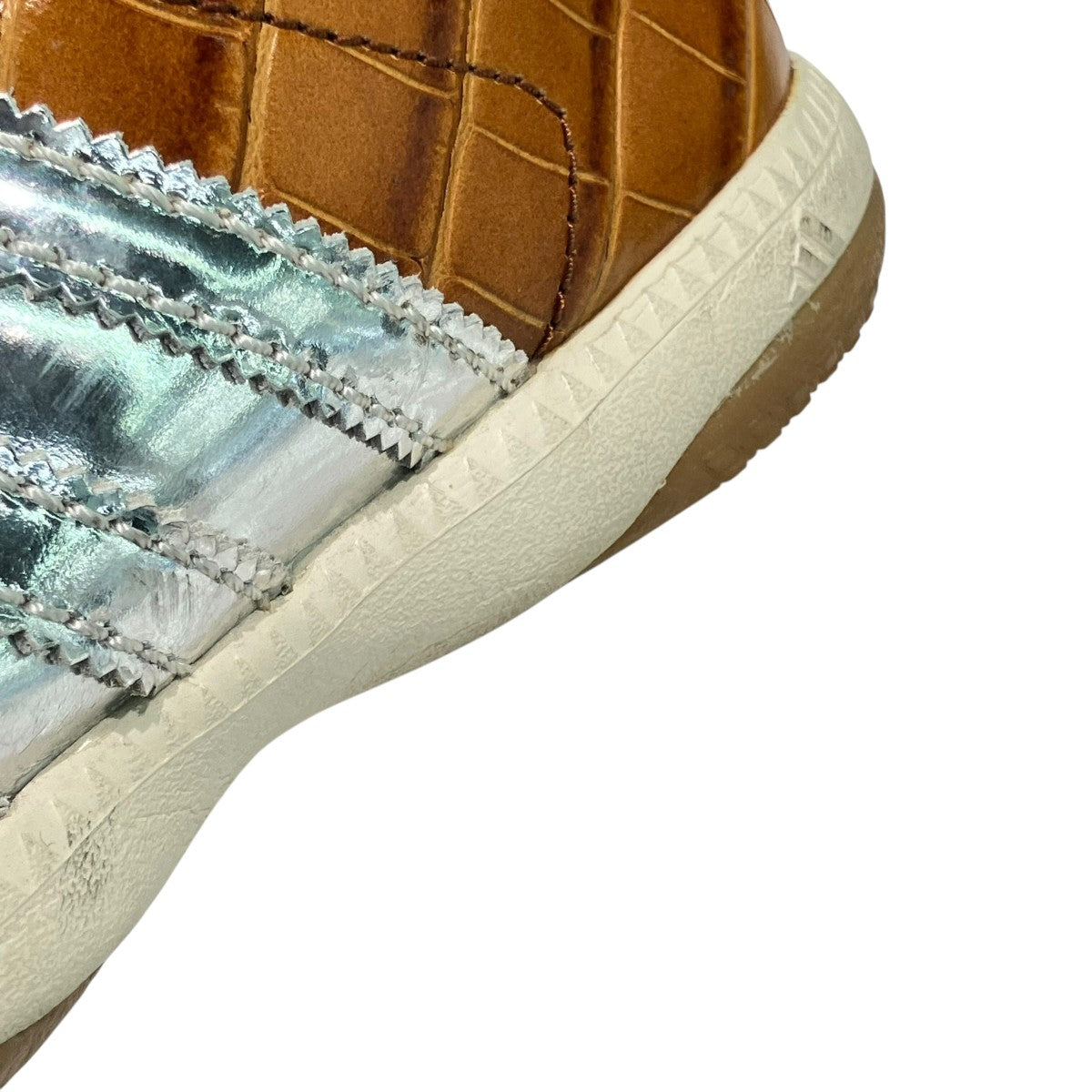 adidas×WALES BONNER WB MN SAMBA METALLICローカットスニーカーIH5777 古着・中古-7枚目のアイテム画像