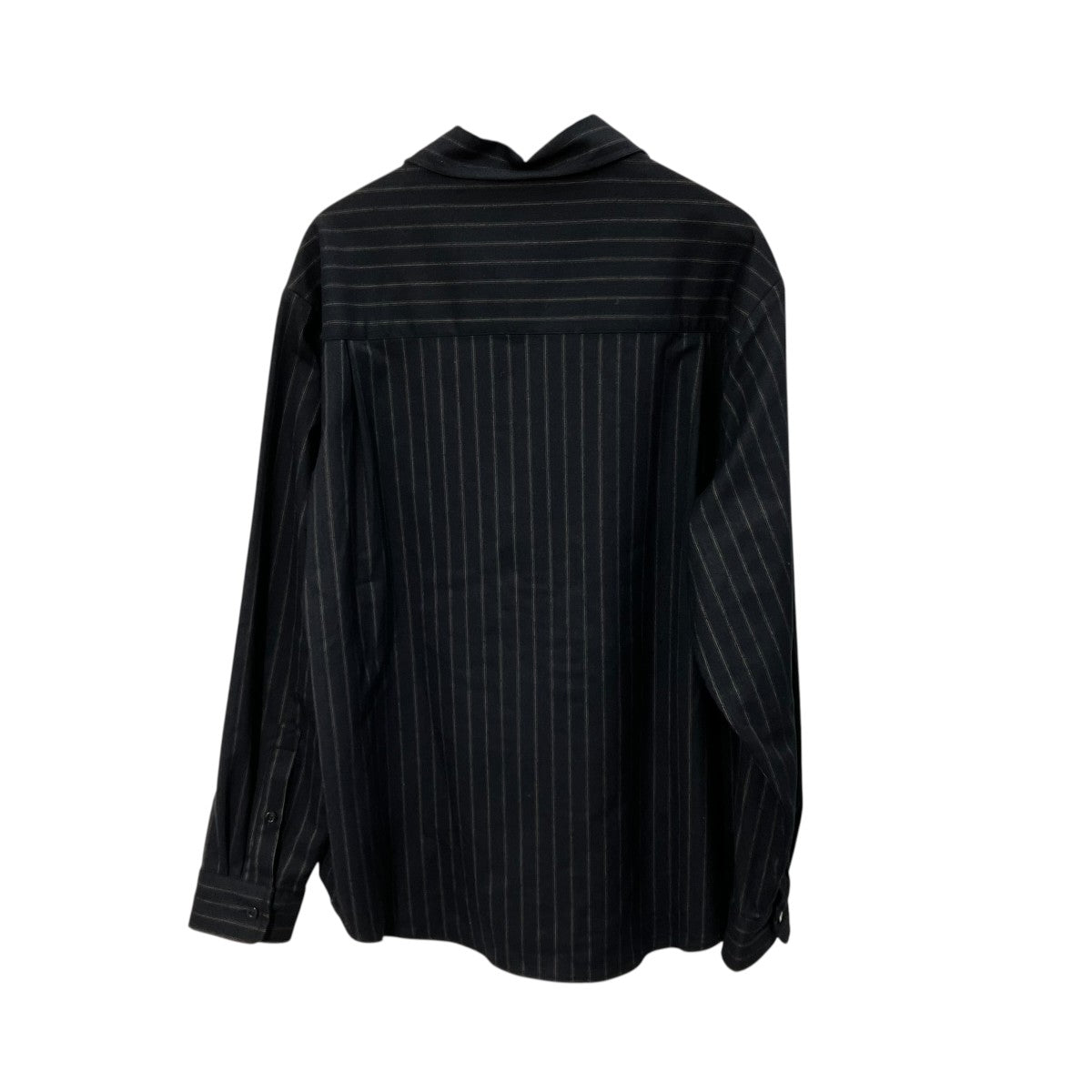Flannel Tomas Shirtストライプ長袖シャツ25-050-060-0006