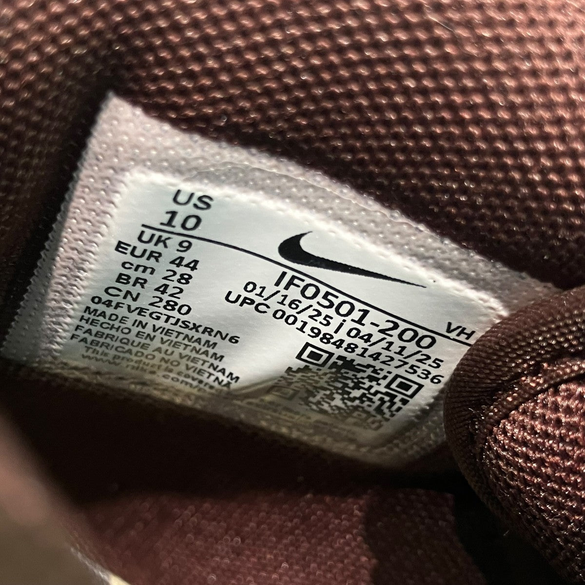 NIKE AIR TRAINER 1 QSスニーカーIF0501-200 古着・中古-7枚目のアイテム画像