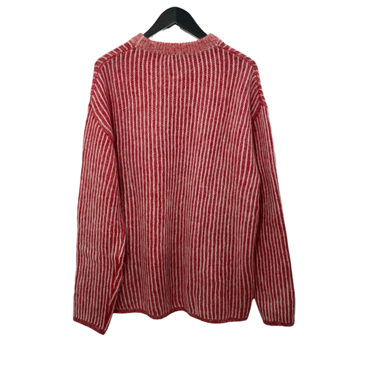 DIESEL abstract-knit ribbed jumperクルーネックニットA09481 古着・中古-2枚目のアイテム画像