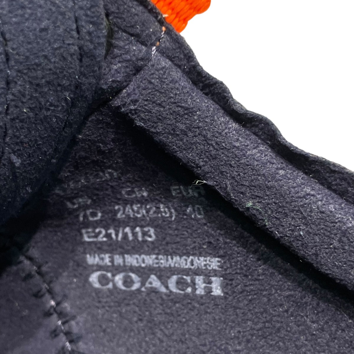 COACH ローカットスニーカーC6030 古着・中古-7枚目のアイテム画像