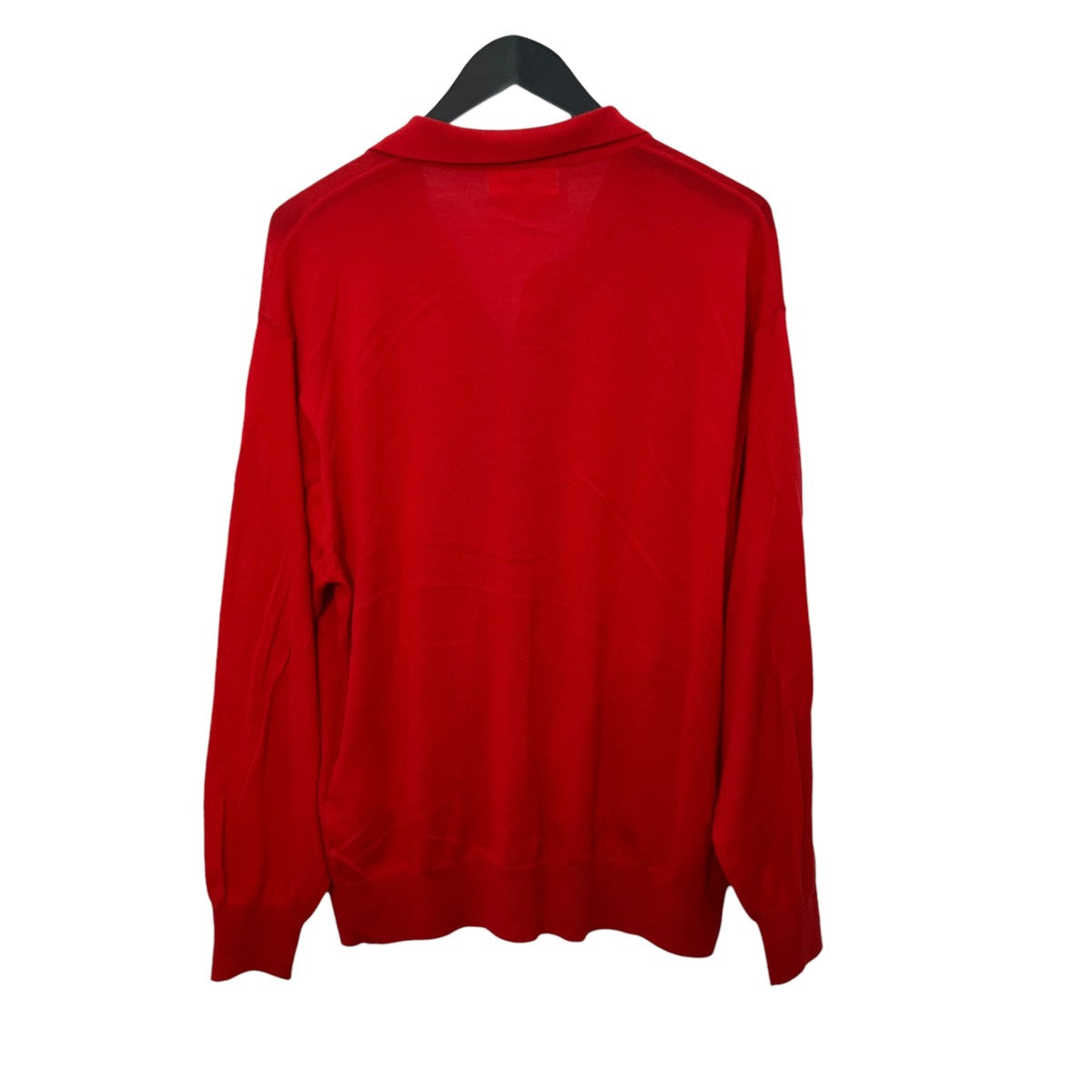 washable wool knit shirtニットカーディガン25-080-684-0010