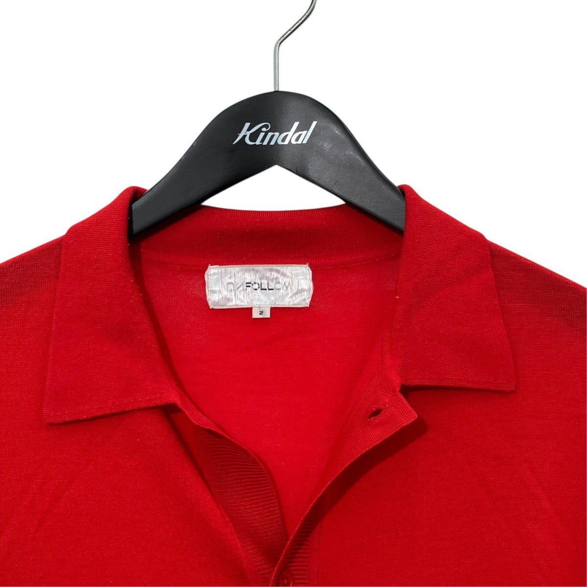 washable wool knit shirtニットカーディガン25-080-684-0010