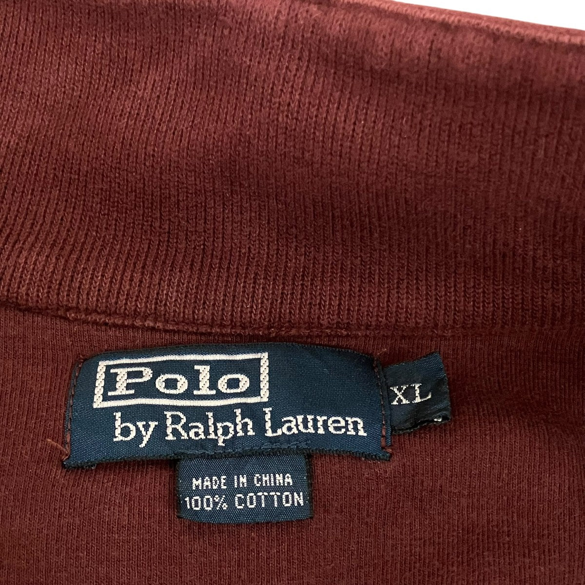 POLO RALPH LAUREN ハーフジップスウェット 古着・中古-7枚目のアイテム画像