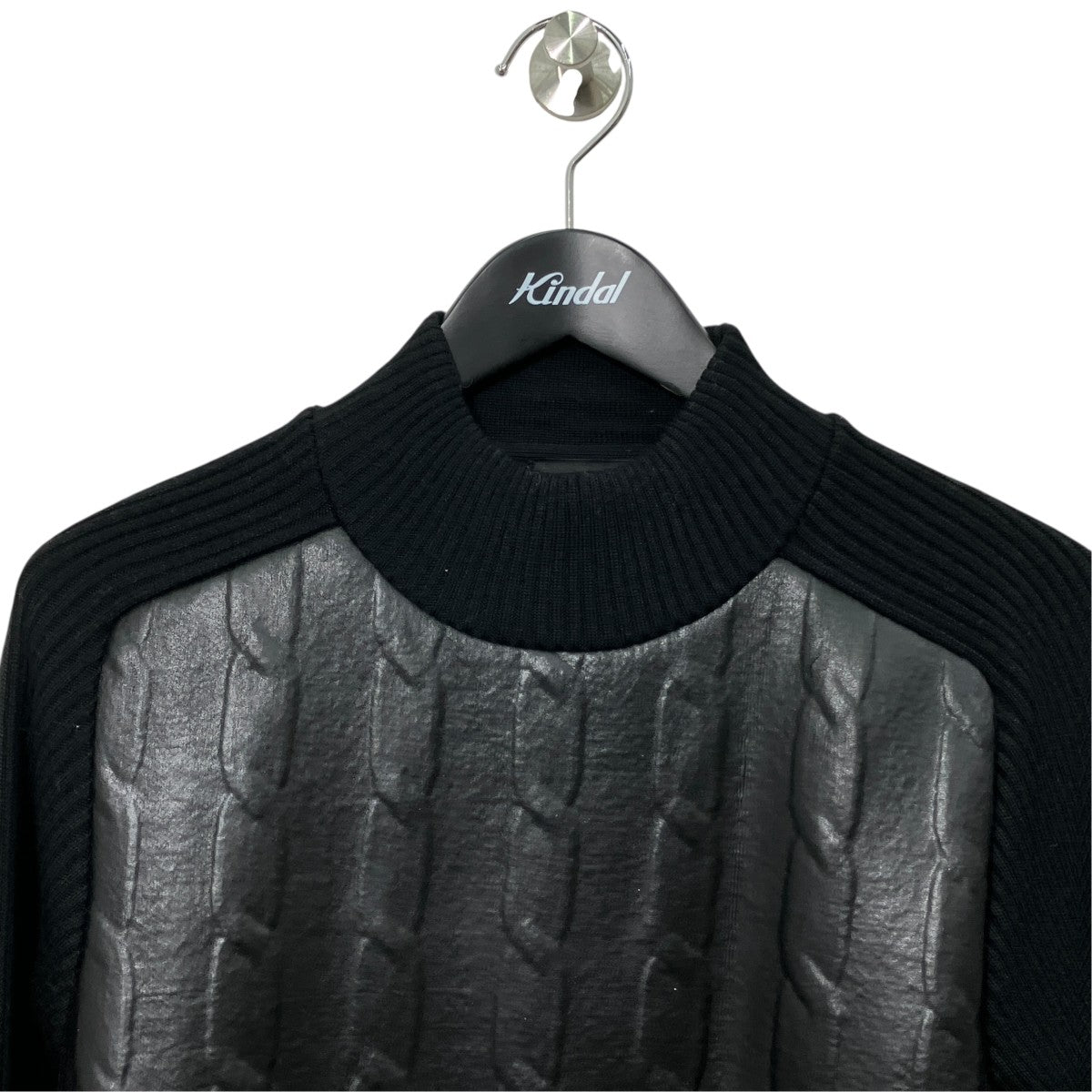 EMPORIO ARMANI レザーセーターS1M09M S109M 古着・中古-3枚目のアイテム画像