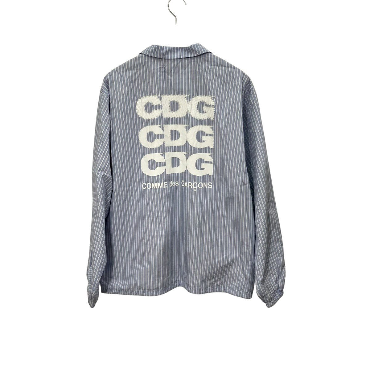 CDG ストライプコーチジャケットSZ-J016 古着・中古-2枚目のアイテム画像