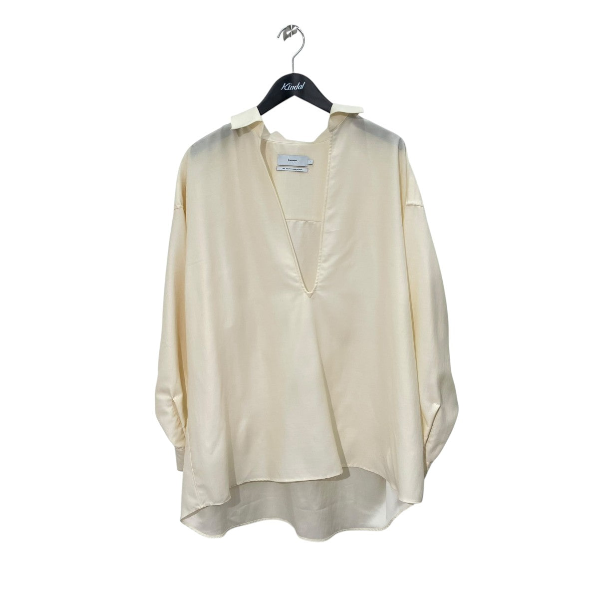 24SSWool Cupro Skipper Shirt長袖カットソーGU241-50075