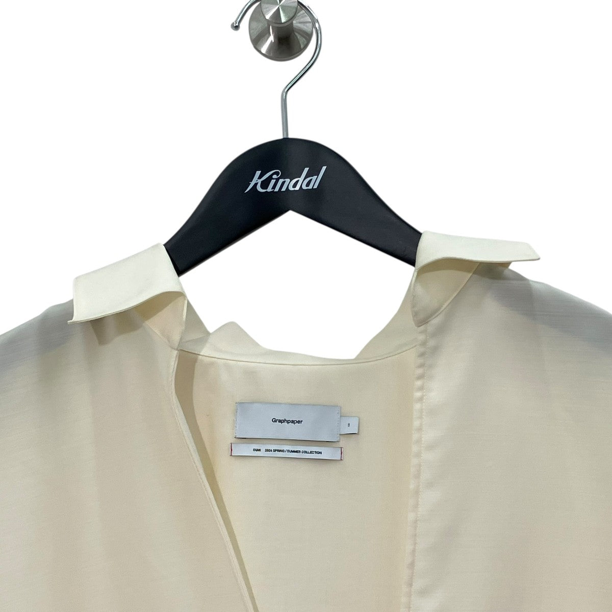 24SSWool Cupro Skipper Shirt長袖カットソーGU241-50075