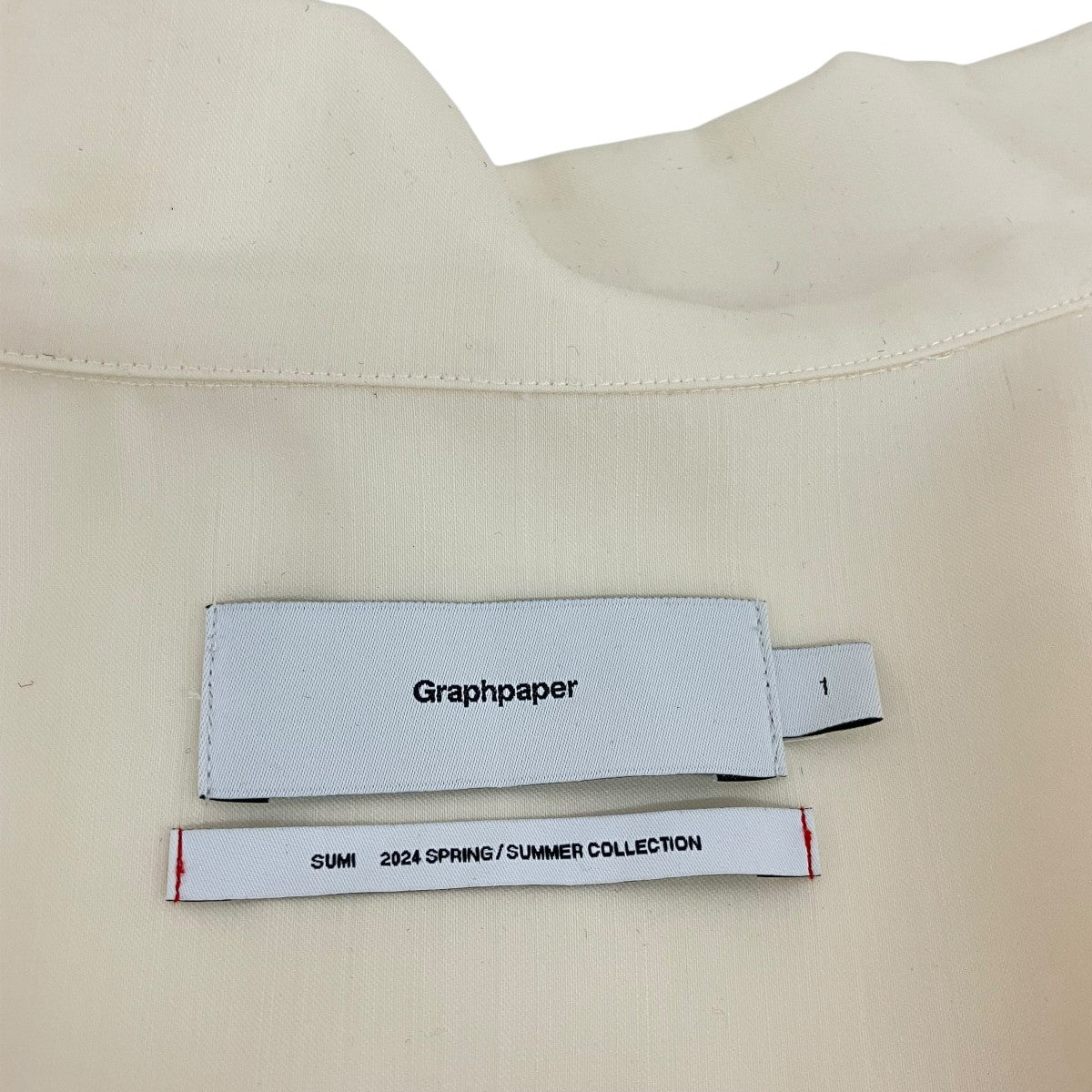 24SSWool Cupro Skipper Shirt長袖カットソーGU241-50075