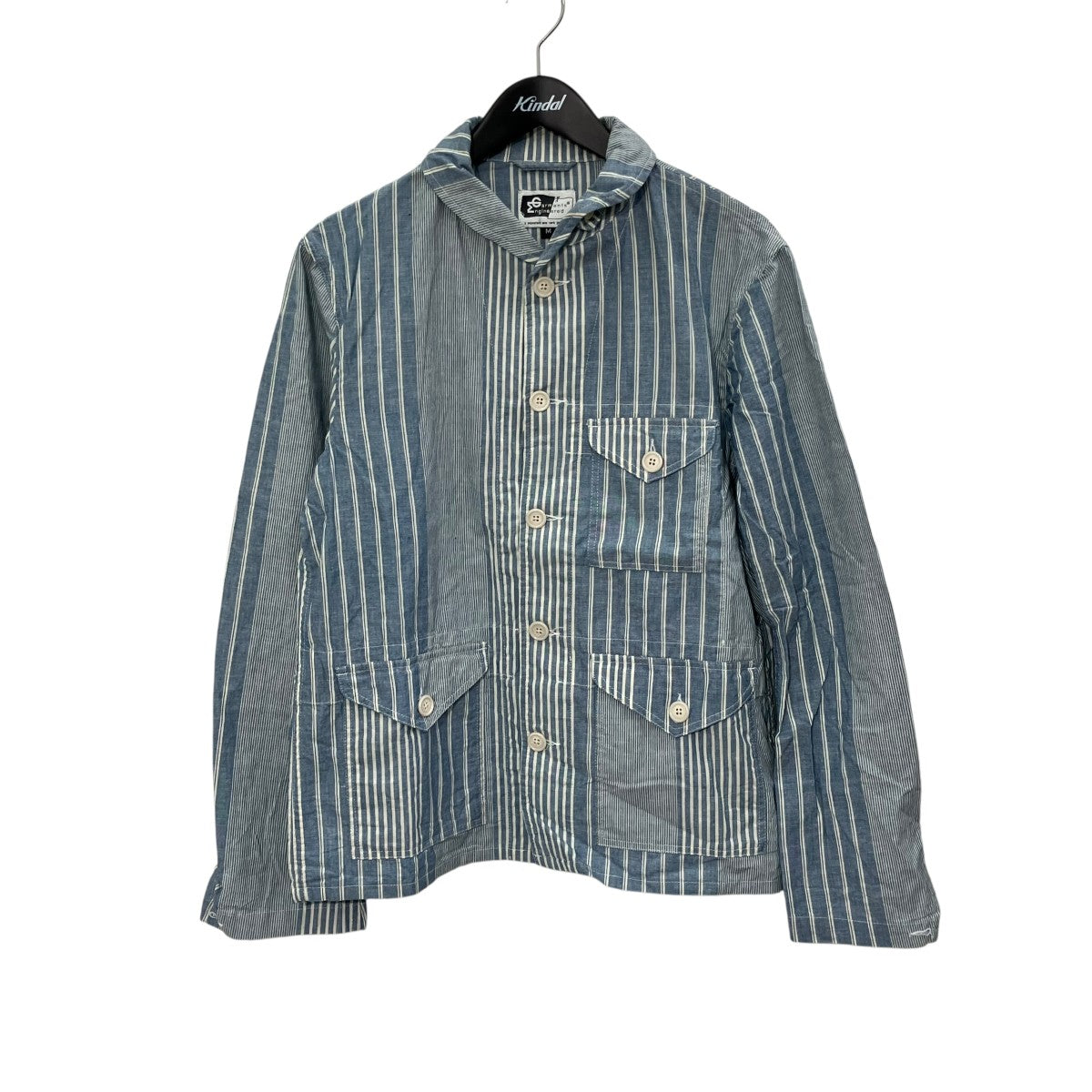 Engineered Garments ストライプワークジャケット 古着・中古-1枚目のアイテム画像