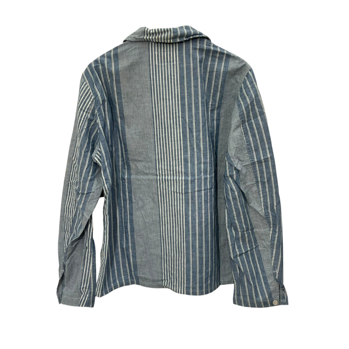 Engineered Garments ストライプワークジャケット 古着・中古-2枚目のアイテム画像