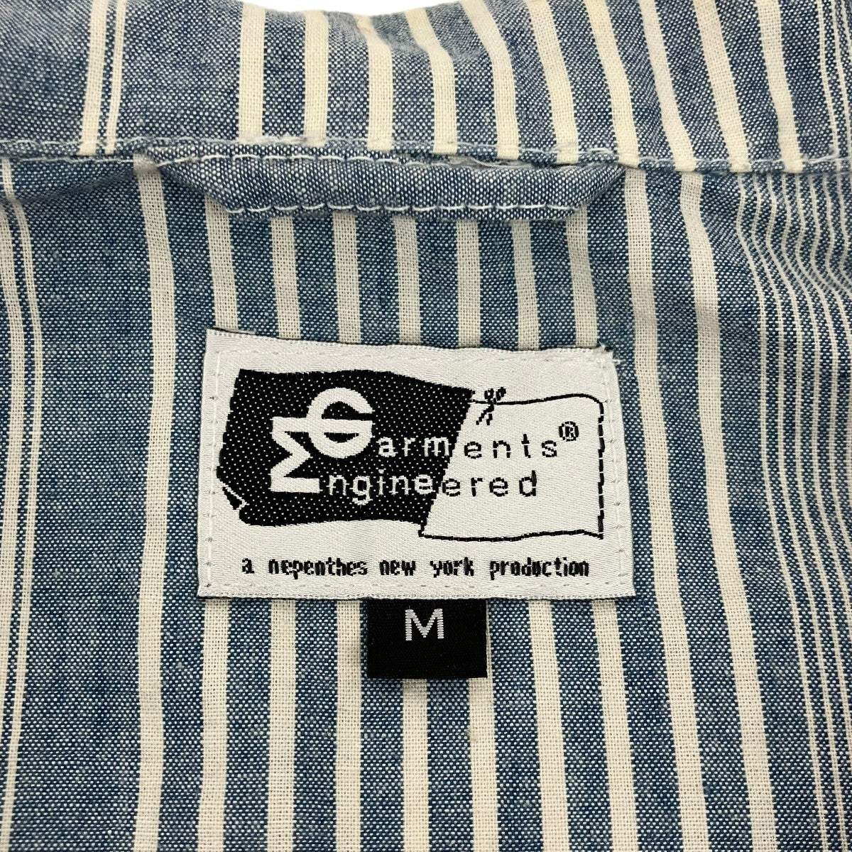 Engineered Garments ストライプワークジャケット 古着・中古-6枚目のアイテム画像