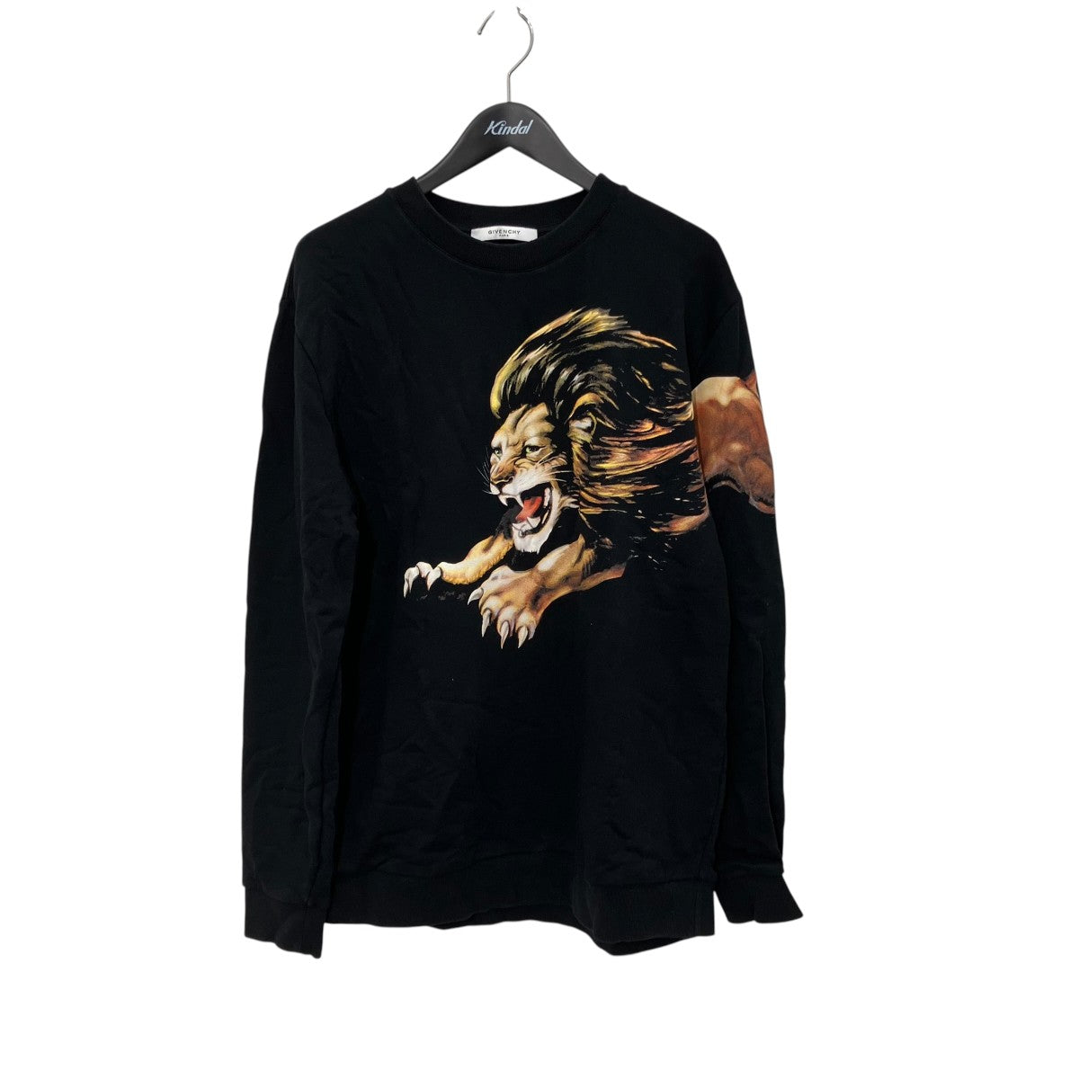GIVENCHY ライオンプリントクルーネックスウェットBM70EE30AF 古着・中古-1枚目のアイテム画像