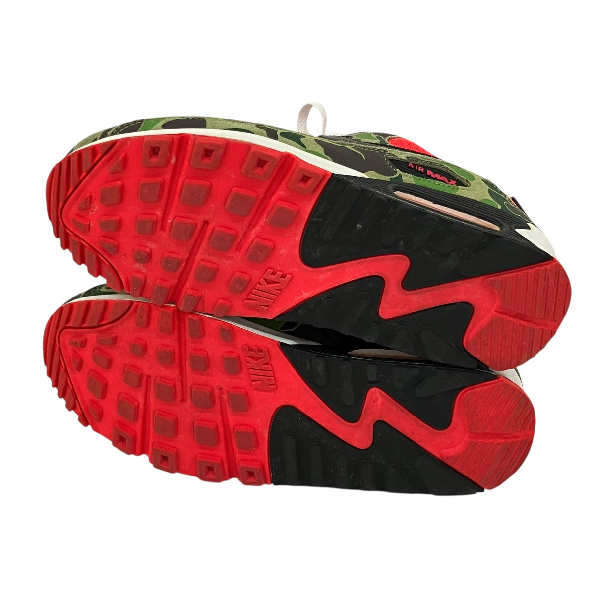NIKE エアマックス 90 スペシャル リバースダックカモローカットスニーカーCW6024-600 古着・中古-3枚目のアイテム画像