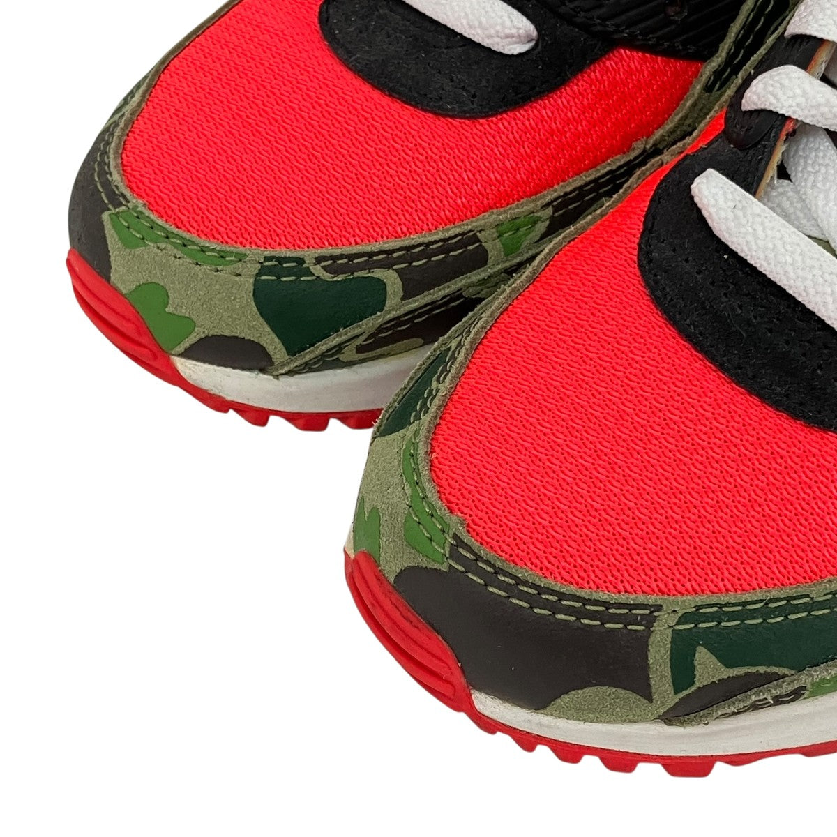 NIKE エアマックス 90 スペシャル リバースダックカモローカットスニーカーCW6024-600 古着・中古-5枚目のアイテム画像