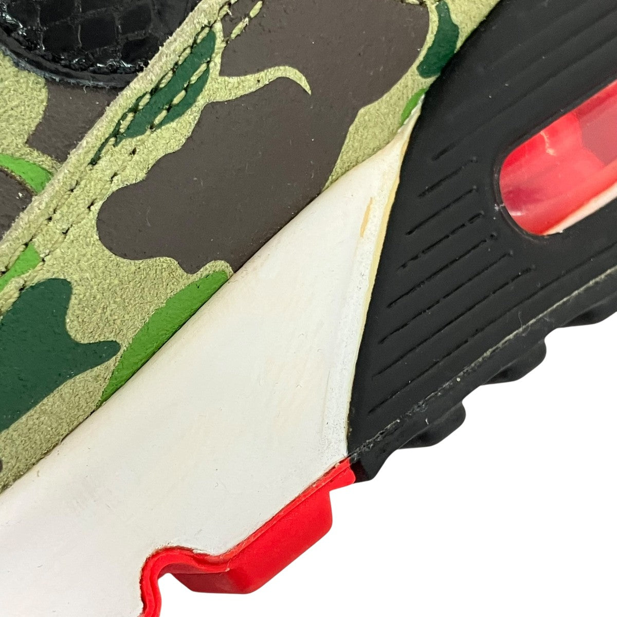 NIKE エアマックス 90 スペシャル リバースダックカモローカットスニーカーCW6024-600 古着・中古-7枚目のアイテム画像