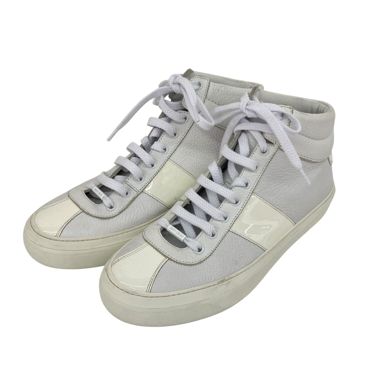 JIMMY CHOO ハイカットスニーカー 古着・中古-1枚目のアイテム画像