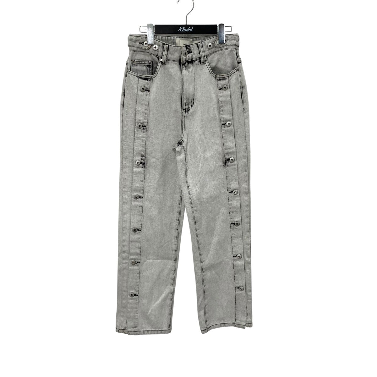 FENG CHEN WANG SIDE RELEASE DENIM PANTSデニムパンツFUS15TR08 古着・中古-1枚目のアイテム画像