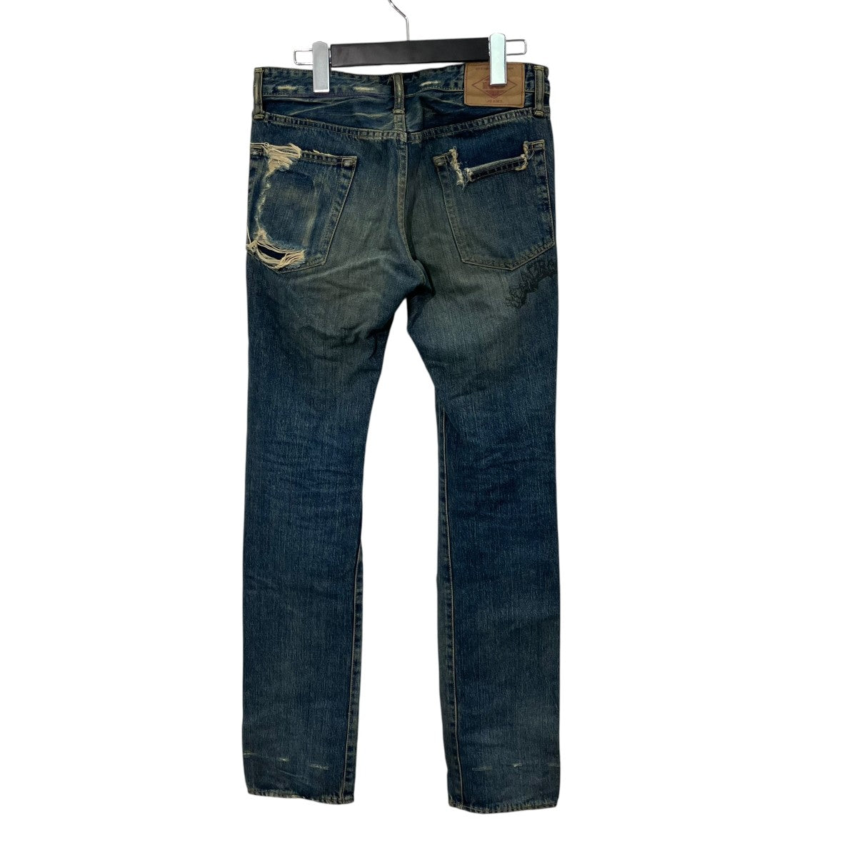 Hysteric Glamour スタッズ ペイントデニムパンツ 古着・中古-2枚目のアイテム画像
