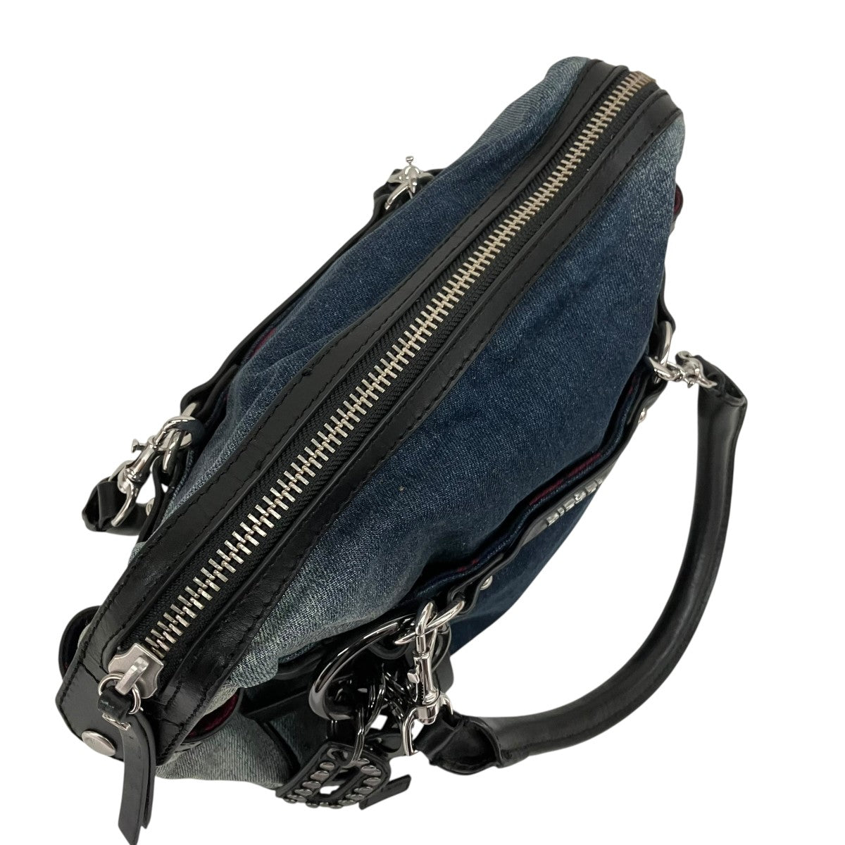 DIESEL 2WAYハンドバッグ 古着・中古-4枚目のアイテム画像
