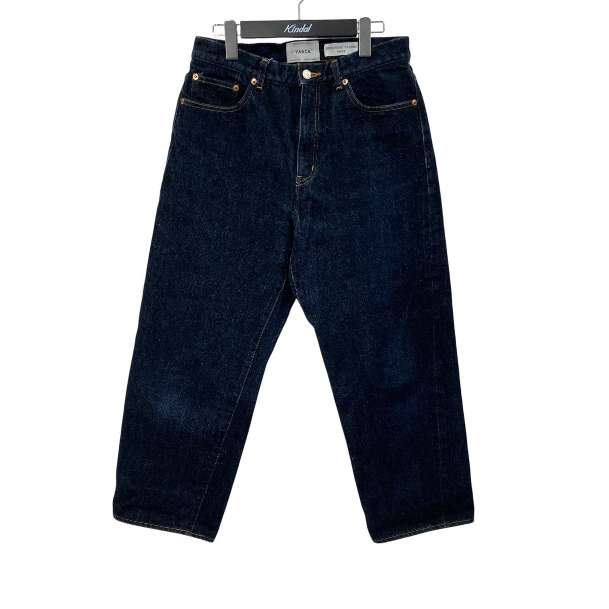 YAECA WIDE STRAIGHT DENIMデニムパンツ11-14W 古着・中古-1枚目のアイテム画像