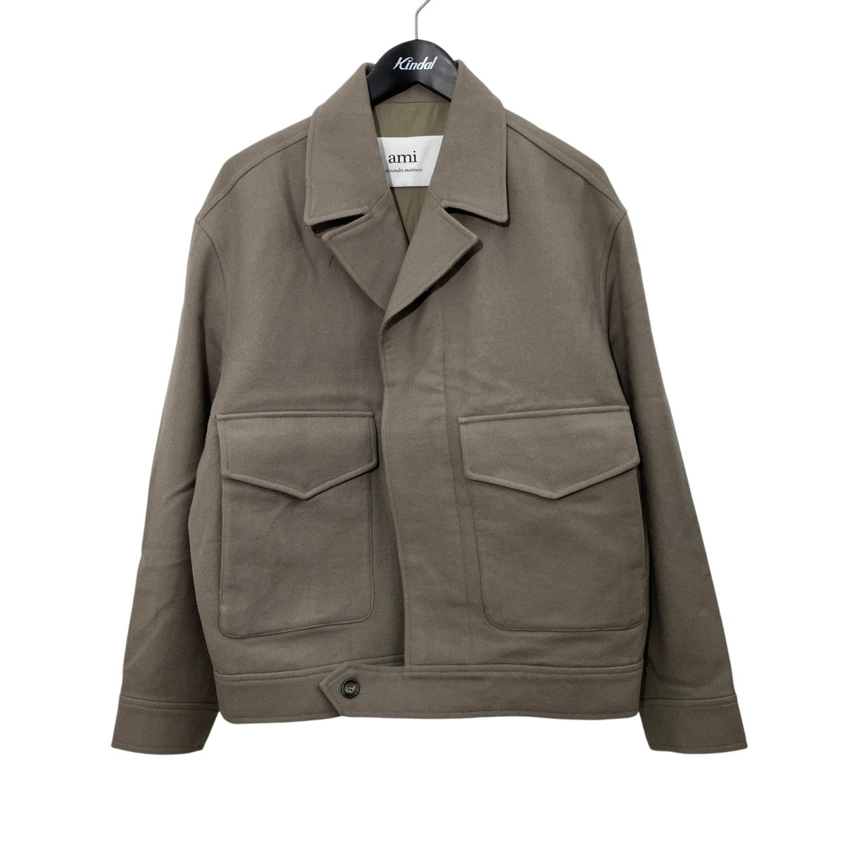 Oversized Virgin Wool Pocket JacketウールジャケットFJK225.WV0018