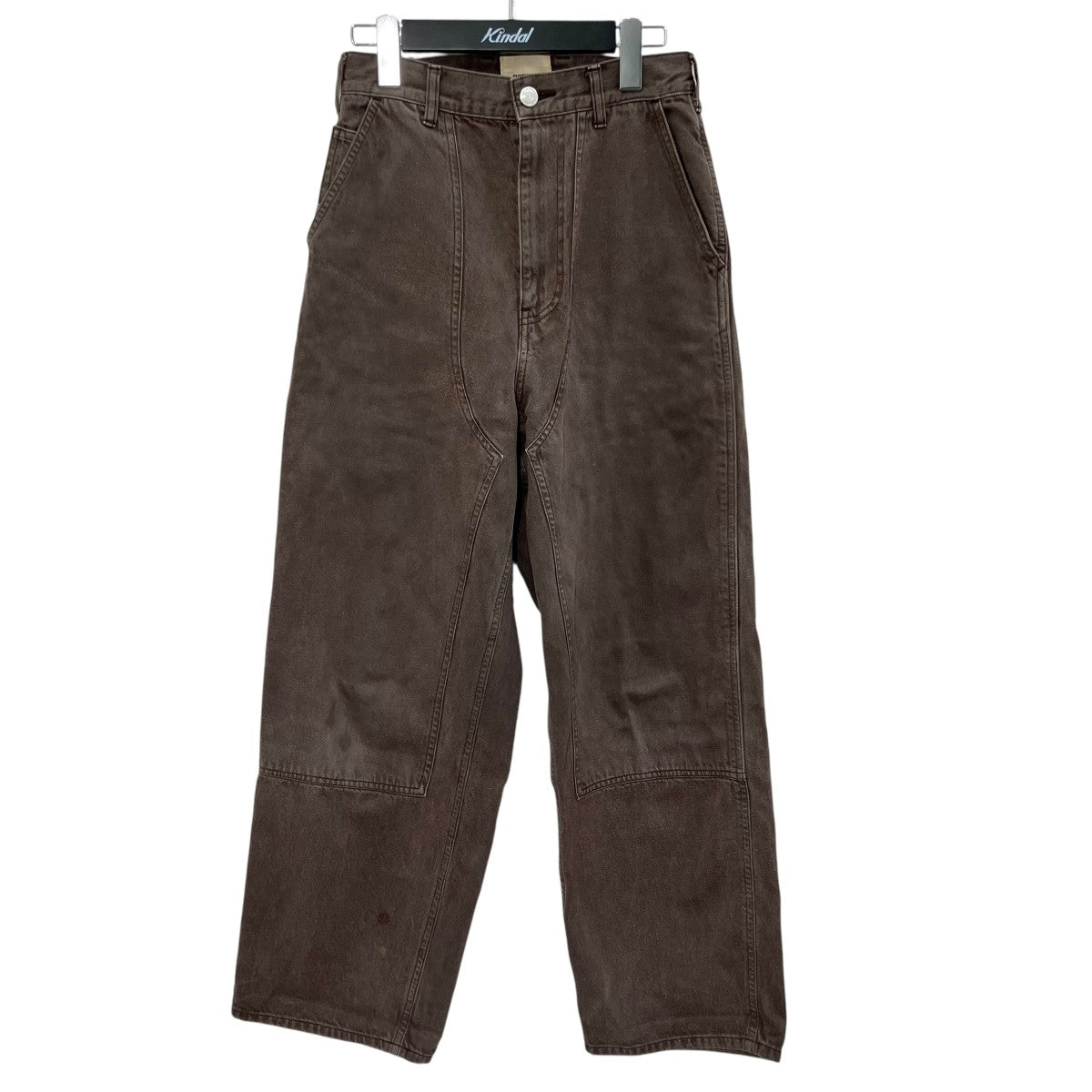 THE SHISHIKUI(シシクイ) Painter Pantsデニムパンツ ブラウン サイズ