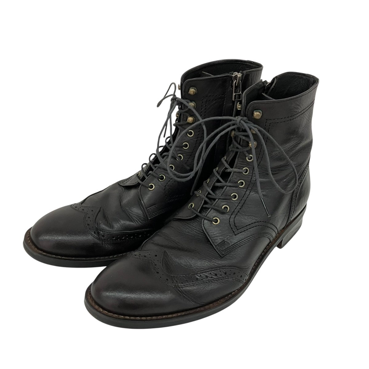 5351 pour les hommes ウイングチップショートブーツ 古着・中古-1枚目のアイテム画像