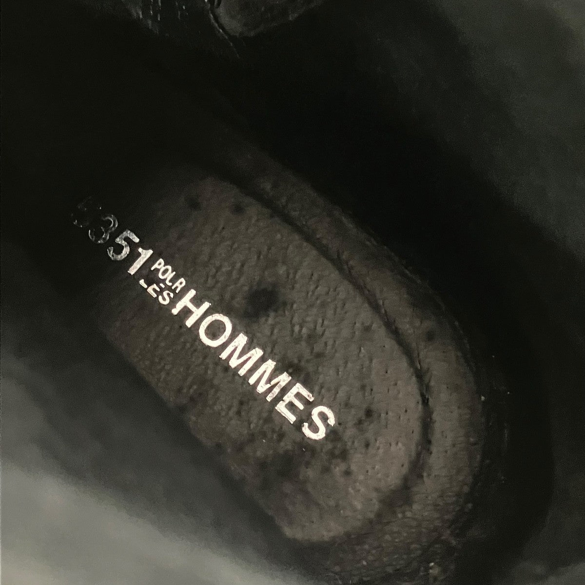 5351 pour les hommes ウイングチップショートブーツ 古着・中古-4枚目のアイテム画像