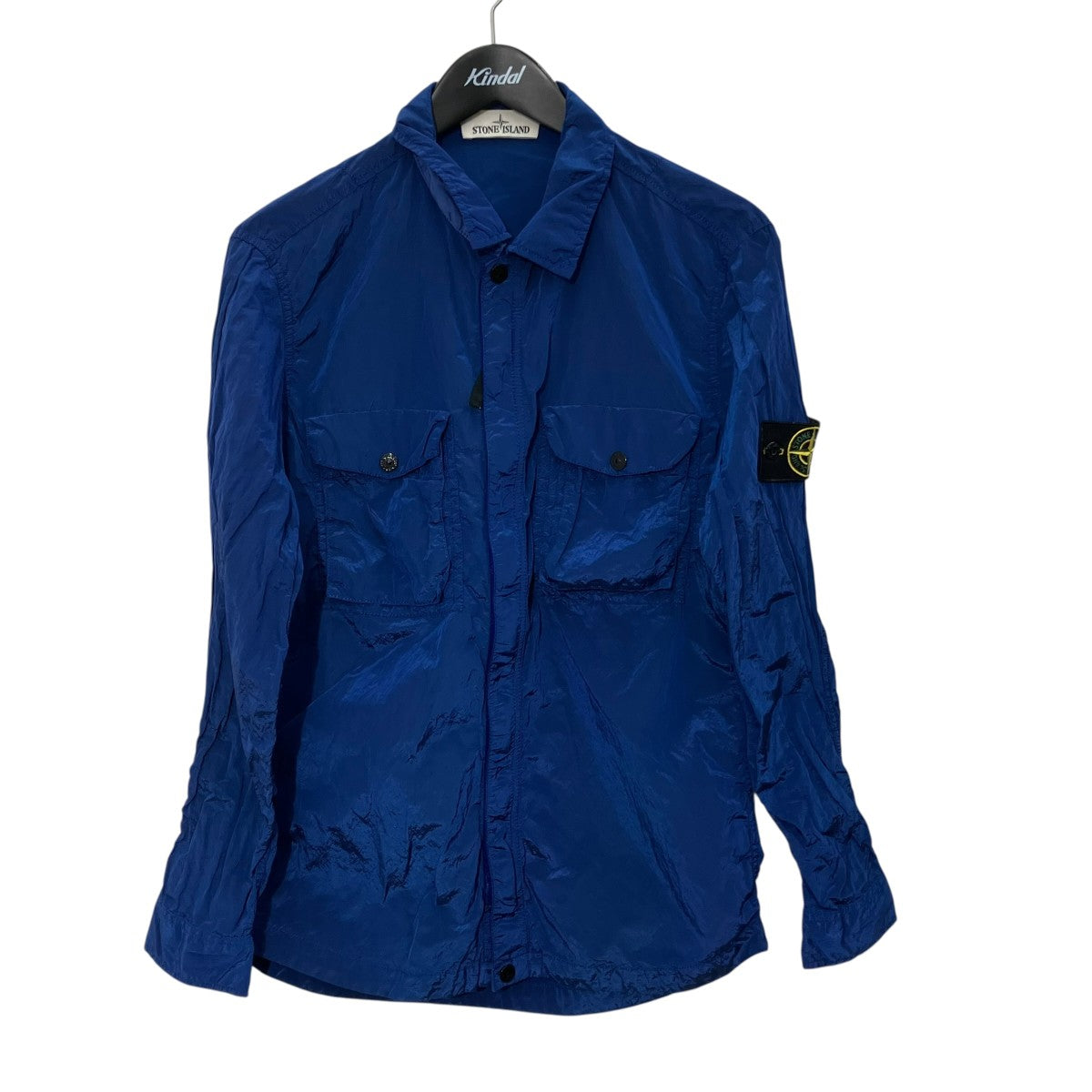 STONE ISLAND Nylon Metal Shirt Jacketナイロンシャツジャケット62151F244 古着・中古-1枚目のアイテム画像