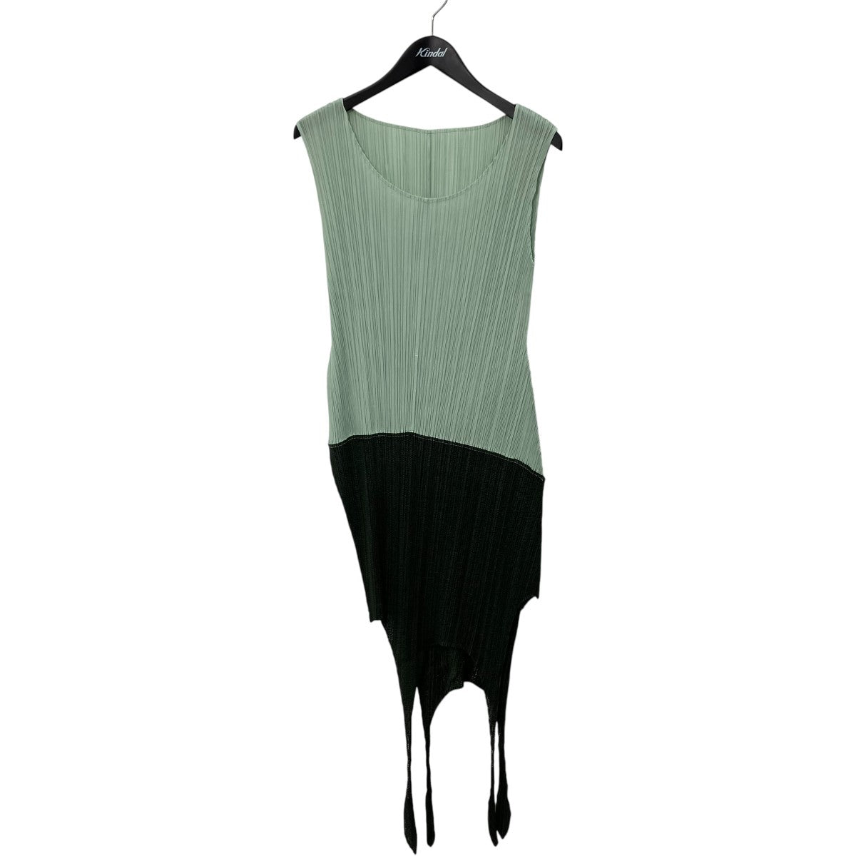 PLEATS PLEASE ノースリーブカットソーPP51-JK521 古着・中古-1枚目のアイテム画像