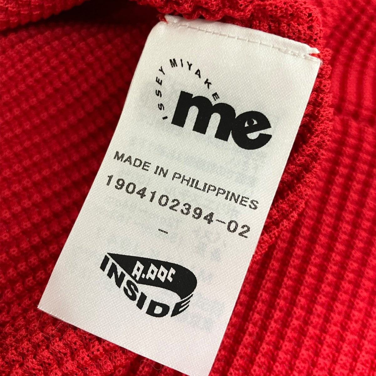 me ISSEY MIYAKE ノースリーブカットソー1904102394-02 古着・中古-4枚目のアイテム画像