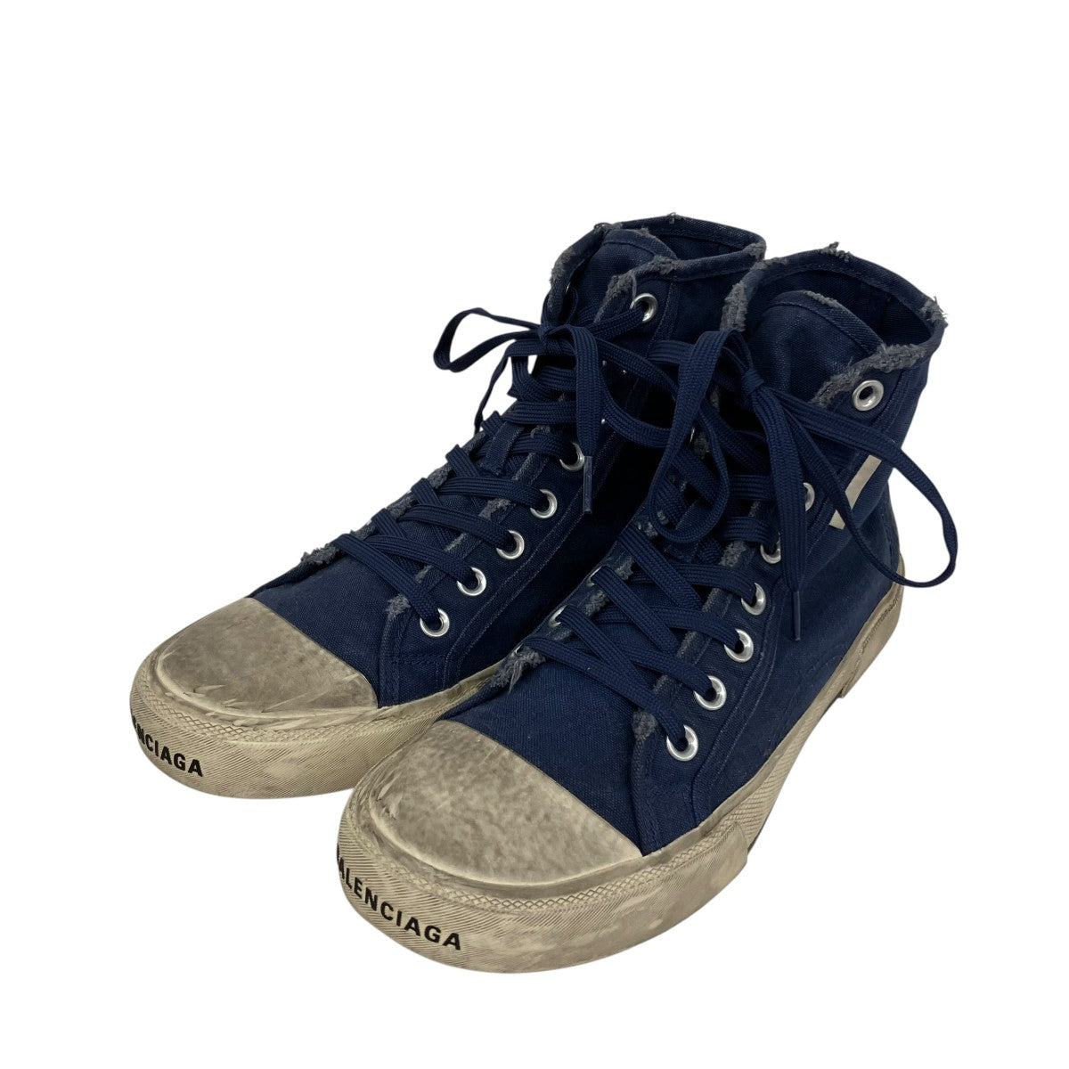 BALENCIAGA PARIS HIGH TOPハイカットスニーカー688752 古着・中古-1枚目のアイテム画像