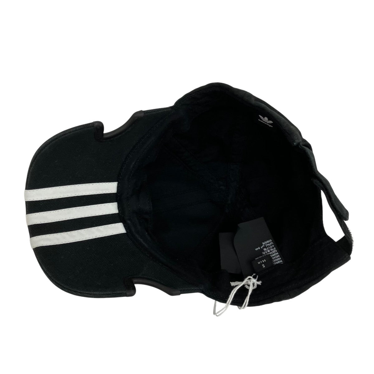 BALENCIAGA×adidas ロゴストライプベースボールキャップ712160 古着・中古-4枚目のアイテム画像