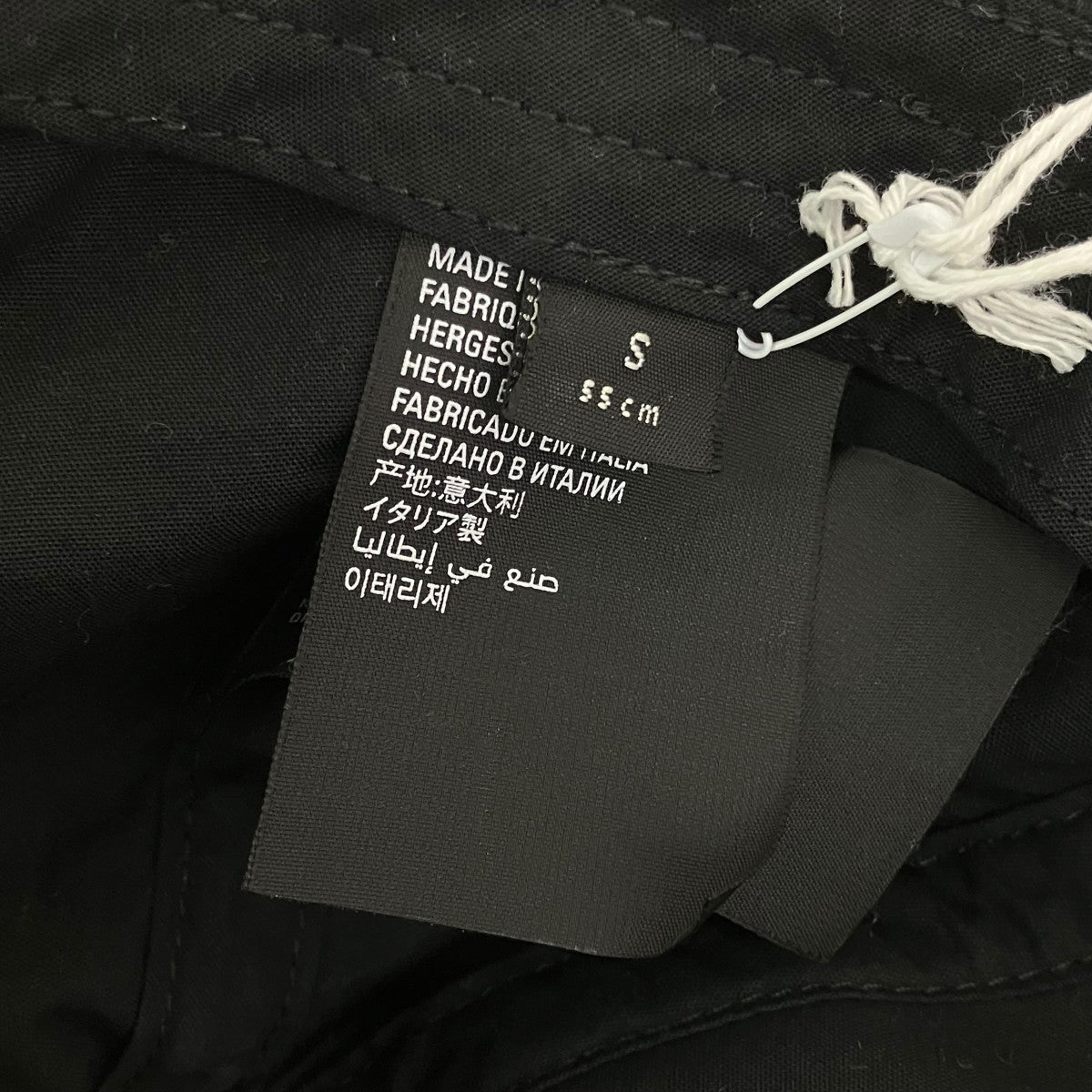 BALENCIAGA×adidas ロゴストライプベースボールキャップ712160 古着・中古-6枚目のアイテム画像