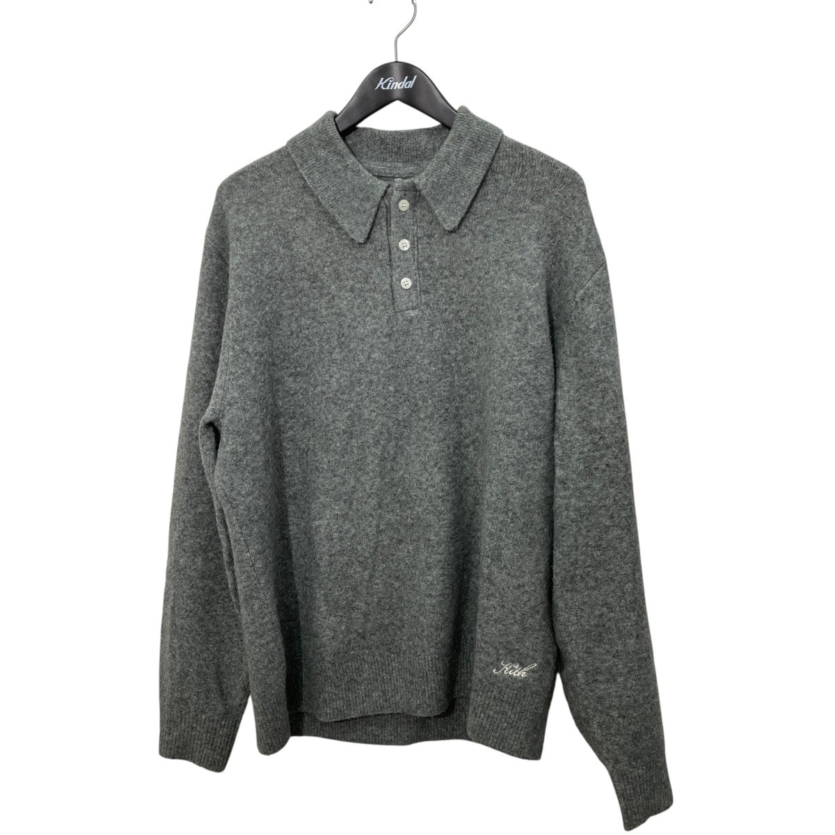 26SSMarled Harmon Rugby Pullover長袖ポロシャツ26-080-060-0004