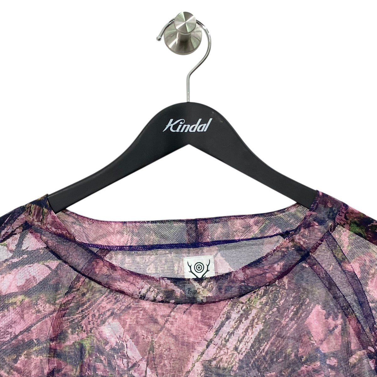south2 west8 Bush Crew Neck Shirt - Lightweight MeshロングスリーブカットソーIN799 古着・中古-3枚目のアイテム画像