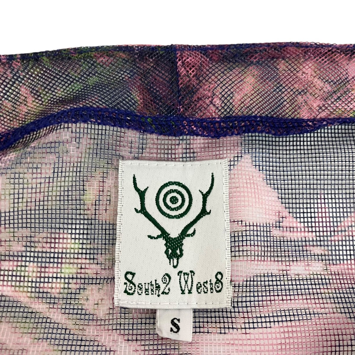 south2 west8 Bush Crew Neck Shirt - Lightweight MeshロングスリーブカットソーIN799 古着・中古-5枚目のアイテム画像