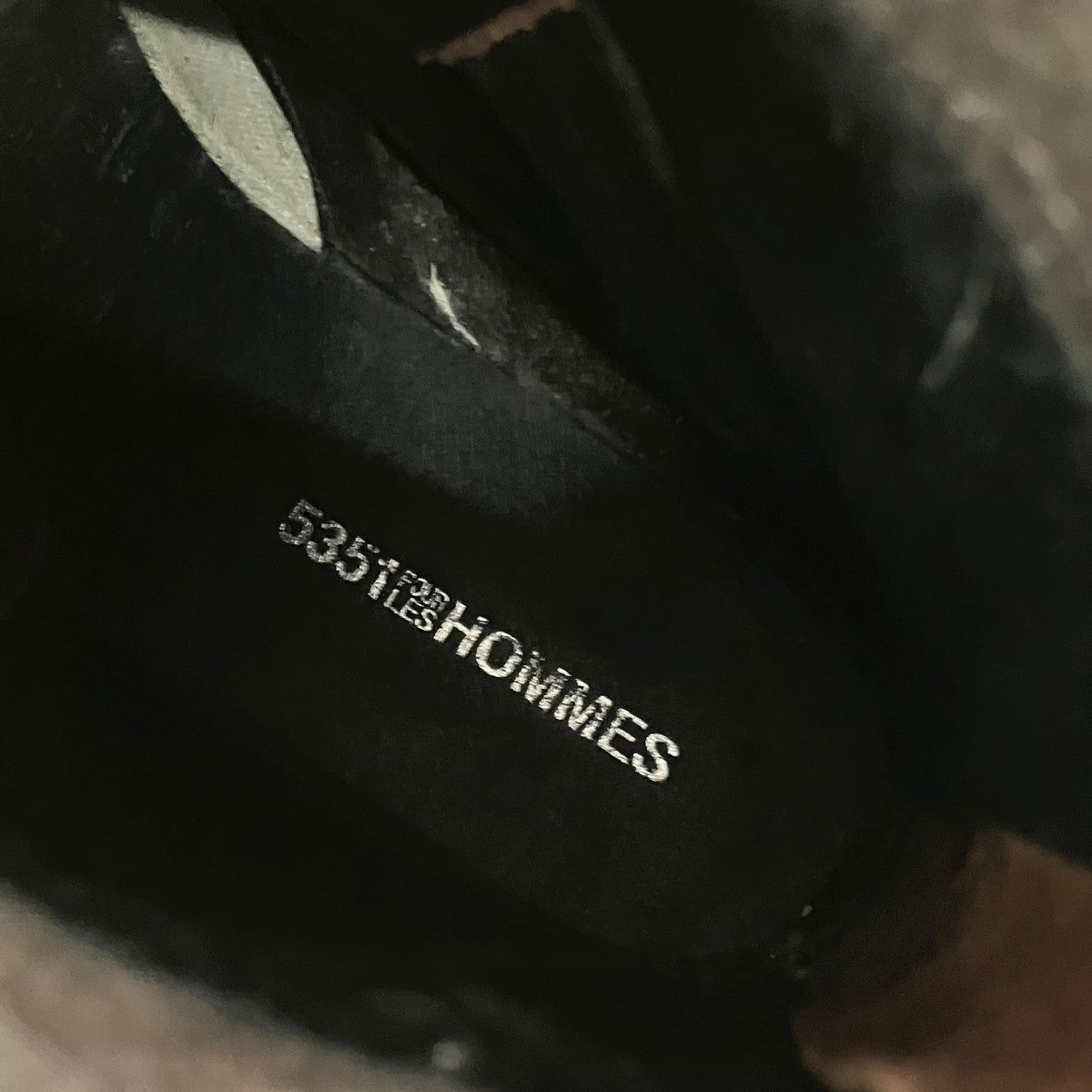 5351 pour les hommes ブーツ0240062007 古着・中古-9枚目のアイテム画像