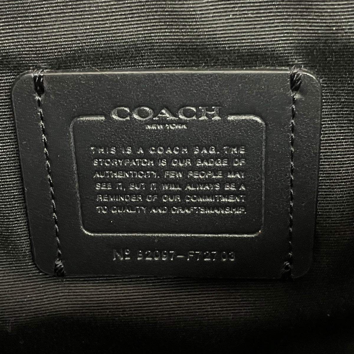 COACH ショルダーバッグF72703 古着・中古-8枚目のアイテム画像