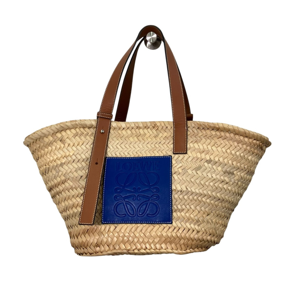 LOEWE バスケットバッグ ミディアムトートバッグ411906 古着・中古-1枚目のアイテム画像
