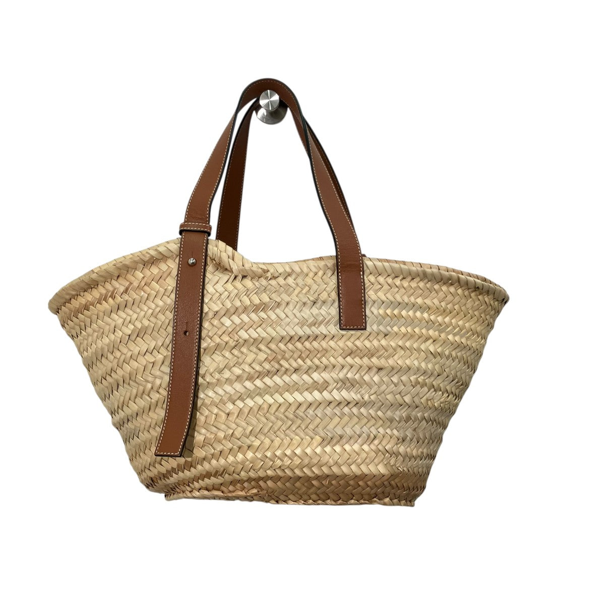 LOEWE バスケットバッグ ミディアムトートバッグ411906 古着・中古-2枚目のアイテム画像
